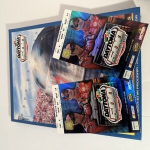 Daytona 500 the Great American Race program and ticket stub 2006